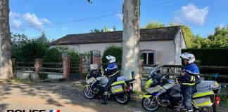 Tarn-et-Garonne. Sécurité routière et lutte anti-stupéfiants : 18 contrôles routiers, 240 véhicules contrôlés et 10 verbalisations Contrôle routier par la Police Nationale_PN