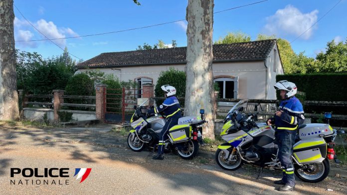 Contrôle routier par la Police Nationale_PN