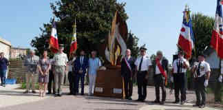 Castelsarrasin. Une stèle pour figer à jamais la mémoire de la Résistance à l’occasion des 80 ans de la Libération Inauguration de la stèle Castelsarrasin_JDJ