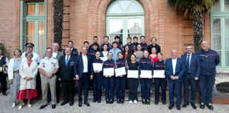 Les Jeunes Sapeurs-Pompiers de Tarn-et-Garonne récompensés pour leur engagement citoyen Les JSP recipiendaires du prix du comportement citoyen_JDJ