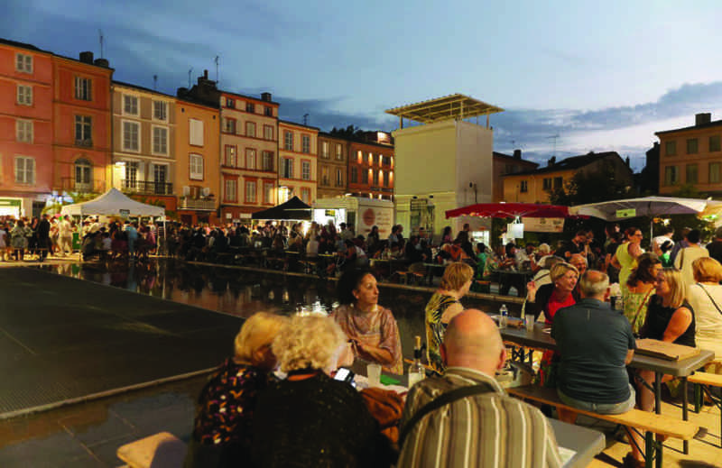 Les marchés nocturnes ont enchantés les soirées d'été_Crédit photo Grand Montauban