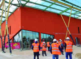 Montauban : un nouveau souffle pour le sport avec l’arrivée du Centre d’excellence sportive Centre d'excellence sportive Montauban visite chantier_Ville de Montauban
