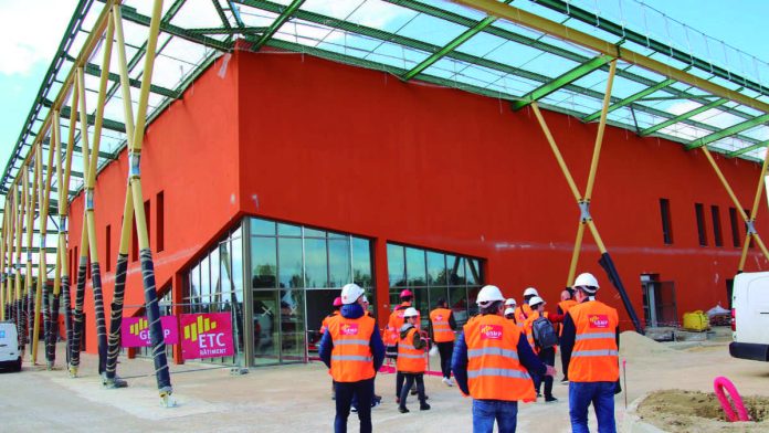 Centre d'excellence sportive Montauban visite chantier_Ville de Montauban