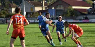 Avenir Moissagais. Une première défaite amère face à Saint-Céré : les réactions du staff Première défaite Avenir Moissagais face à Saint-Céré_Léa et Yohann Rohr