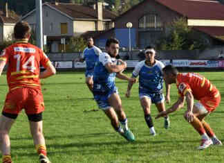 Avenir Moissagais. Une première défaite amère face à Saint-Céré : les réactions du staff Première défaite Avenir Moissagais face à Saint-Céré_Léa et Yohann Rohr