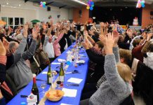 Moissac met la table pour le Téléthon : un grand repas dansant sous le signe de l’automne Repas annuel Téléthon Miossac 2024_Crédit photo Téléthon Moissac