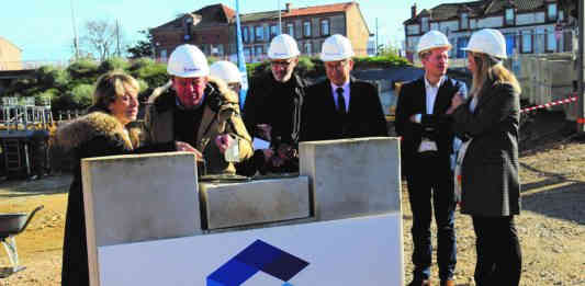 Smac Montauban pose premiere pierre_Crédit photo Ville de Montauban