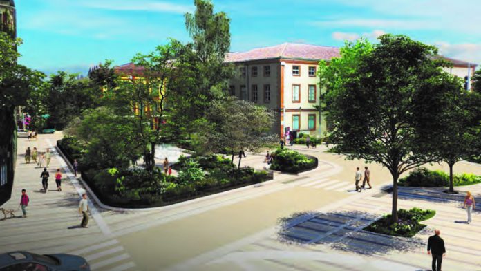 Réaménagement de la Place Foch à Montauban- Début des travaux le 7 janvier_Crédit photo Grand Montauban