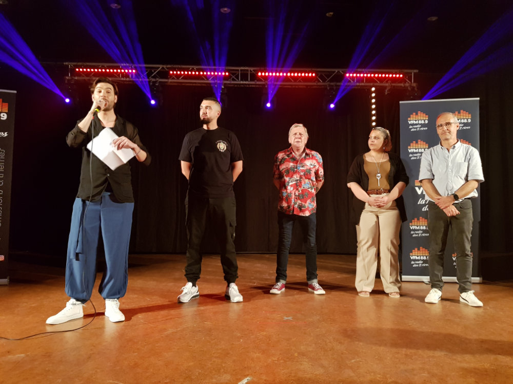Le Jury sur scène concours de chant amateur Occitanie_Crédit photo Osons Chanter
