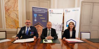 À Montauban, une convention pour faire vivre la mémoire et la citoyenneté chez les jeunes signature convention anmonm onacvg prefecture JDJ