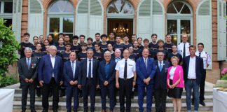 À Montauban, les jeunes sapeurs-pompiers reçoivent le prix du comportement citoyen Remise prix citoyen jeunes sapeurs pompier Montauban