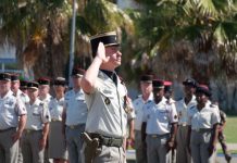 Le colonel Basile Caire, prend le commandement du 31e RG de Castelsarrasin_JDJ