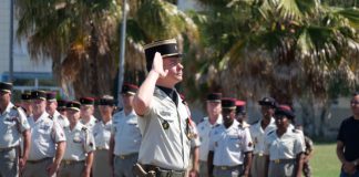 Le colonel Basile Caire, prend le commandement du 31e RG de Castelsarrasin_JDJ