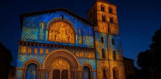 Mapping abbaye Saint-Pierre de Moissac.