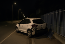 Montauban. Sans permis, ivre et non assuré, il termine sa course dans une clôture véhicule accidenté après refus d’obtempérer à Montauban