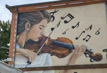 Castelsarrasin inaugure son festival Urb’in Castel : une fresque en guise de coup d’envoi Fresque de JEM le Graff dévoilée au festival Urb'in Castel