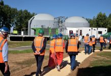 À Montauban, les eaux usées deviennent gaz vert et solution contre la sécheresse Inauguration de l'unité de méthanisation de Montauban