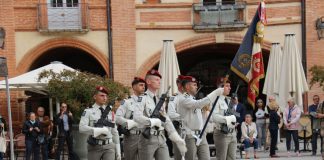 Et par Saint Michel, Vive les parachutistes ! Saint-Michel parachutistes Montauban