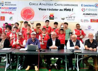 Castelsarrasin. Le CAC Tennis de Table célèbre sa 75ᵉ Assemblée générale cac tennis de table castelsarrasin 75e assemblee generale