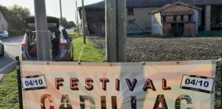 Festival Cadillac : quand des banderoles disparaissent, c’est tout un combat qui est attaqué. festival cadillac saint nicolas de la grave