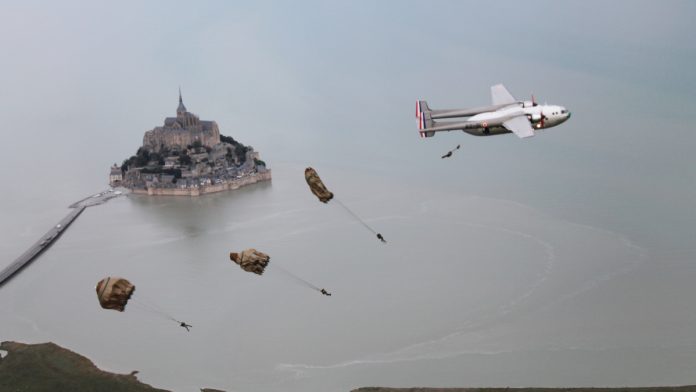 3e RMAT Montauban saut Mont Saint Michel