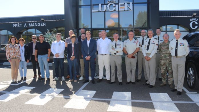 Armée et entreprises unies en Tarn-et-Garonne-Michel Larrue