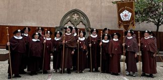 La Confrérie Fraternelle des Jacquets de France en chapitre à Carcassonne Jacquets Carcassonne Saint-Jacques