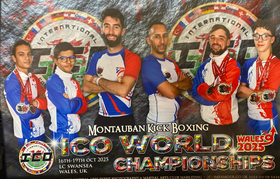 Deux champions du Monde au Montauban Kick Boxing 4 Kick 4
