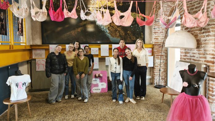 Office de tourisme et MFR unis pour Octobre Rose Moissac_JDJ
