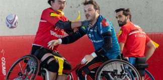 Rugby à XIII fauteuil. Montauban renverse Toulouse dans un récital offensif (60-32) Ricardo Pereira rugby fauteuil Montauban