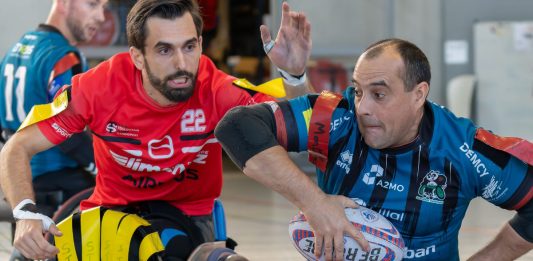 Rugby fauteuil Montauban-Lionel Alazard (crédit photos C. Charvet)