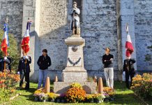Montesquieu. Les jeunes ont fait vivre la mémoire du village 11 novembre Montesquieu