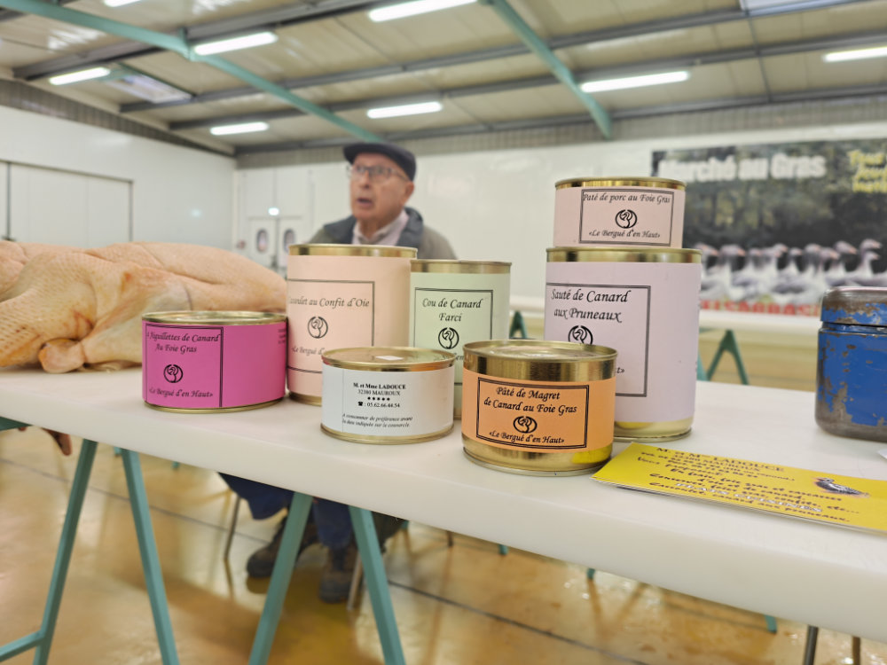 Castelsarrasin. Le marché au gras fait de la résistance sous la Halle Occitane 5 IMG20251106085445