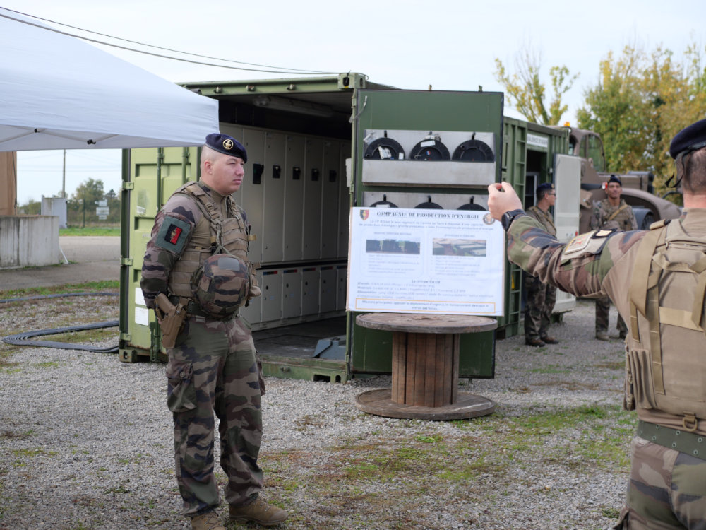 Castelsarrasin. Le 31e régiment du génie dévoile ses capacités aux jeunes 14 P1172584