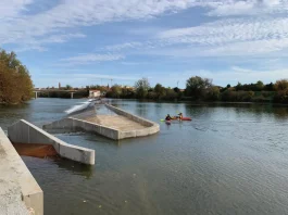 Montauban. A l’écluse de Sapiacou, une nouvelle passe à canoë-kayak ouvre la voie à un Tarn plus vivant Écluse Sapiacou creation passe canoë