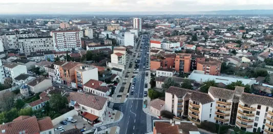 Fin travaux boulevard Blaise-Doumerc Montauban