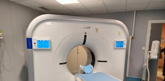 Moissac nouveau scanner à l'hopital
