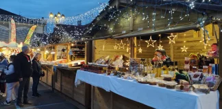 Moissac marche de noel place des recollets