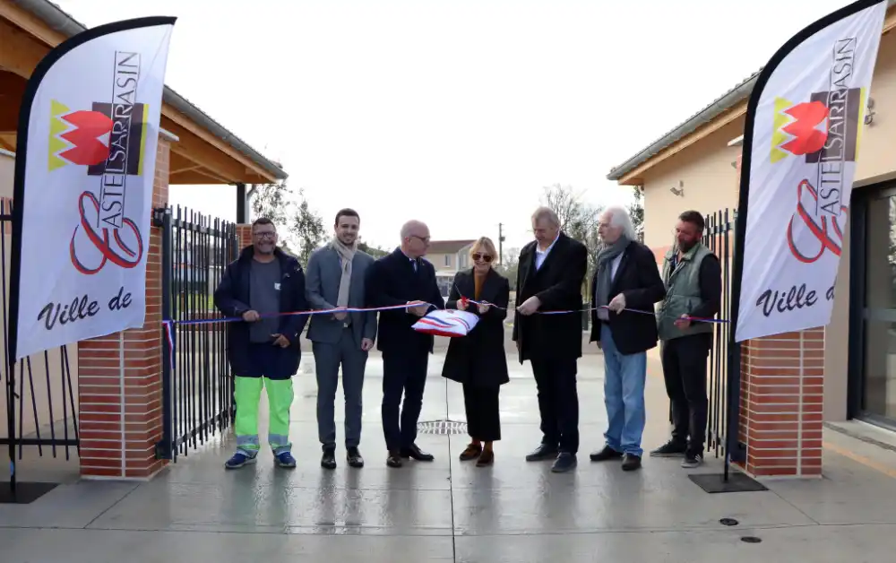 Castelsarrasin inaugure le cimetière Les Papillons 2 castelsarrasin un nouveau cimetiere route de lafrancaise