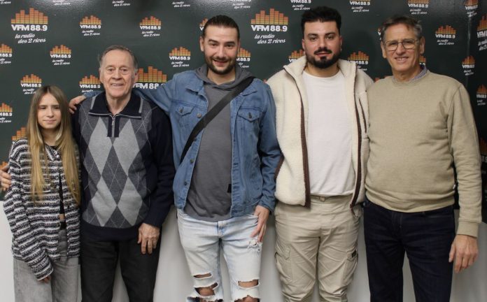 Ambrine, Bernard, Jeremy, Alex et Philippe