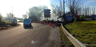 L’échangeur de Castelsarrasin rouvert, la RD118 toujours fermée echanger autouroute A62 castelsarrasin