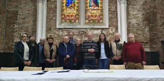 Moissac. L’association culturelle de Saint-Benoît poursuit ses activités et prépare 2026 Membres de l’association culturelle de Saint-Benoît réunis lors de l’assemblée générale dans l’église Saint-Benoît à Moissac