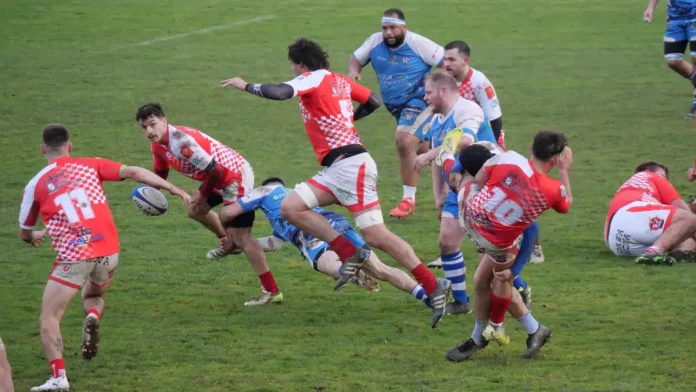 Derby de Fédérale 3 entre Moissac et Nègrepelisse au stade Jo-Carabignac