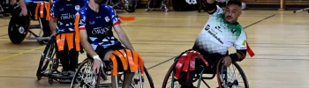 Match de rugby à XIII fauteuil entre Montauban Handisport et Aingirak Euskadi
