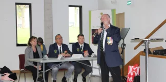 Assemblée générale de la section de Montauban de la Médaille militaire réunissant ses membres et responsables associatifs