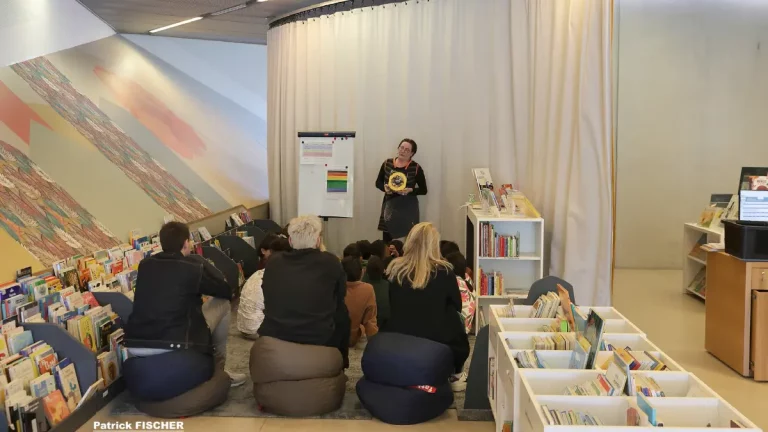 La médiathèque à Montauban (Mémo), engagée pour l’accès à la lecture des malvoyants et des détenus.