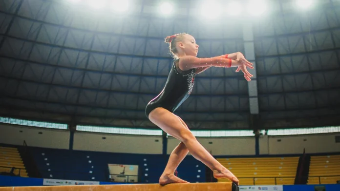 Compétition régionale de gymnastique artistique à Castelsarrasin