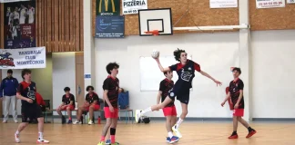 Montech. Les -18 confirment face à Condom et signent un nouveau succès joueurs de handball de Montech en match contre Condom lors d’une victoire 30 à 22