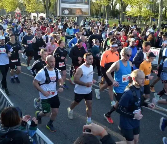 Montauban. Près de 5 000 coureurs pour un week-end au rythme du marathon coureurs au départ du marathon de Montauban 2026 avec une forte participation dans les rues de la ville