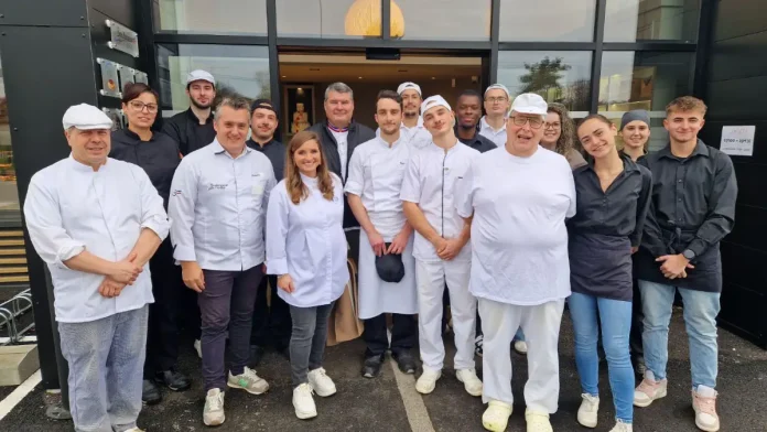 Boulangerie Chez Lucien à Saint-Nauphary participant à l’émission M6